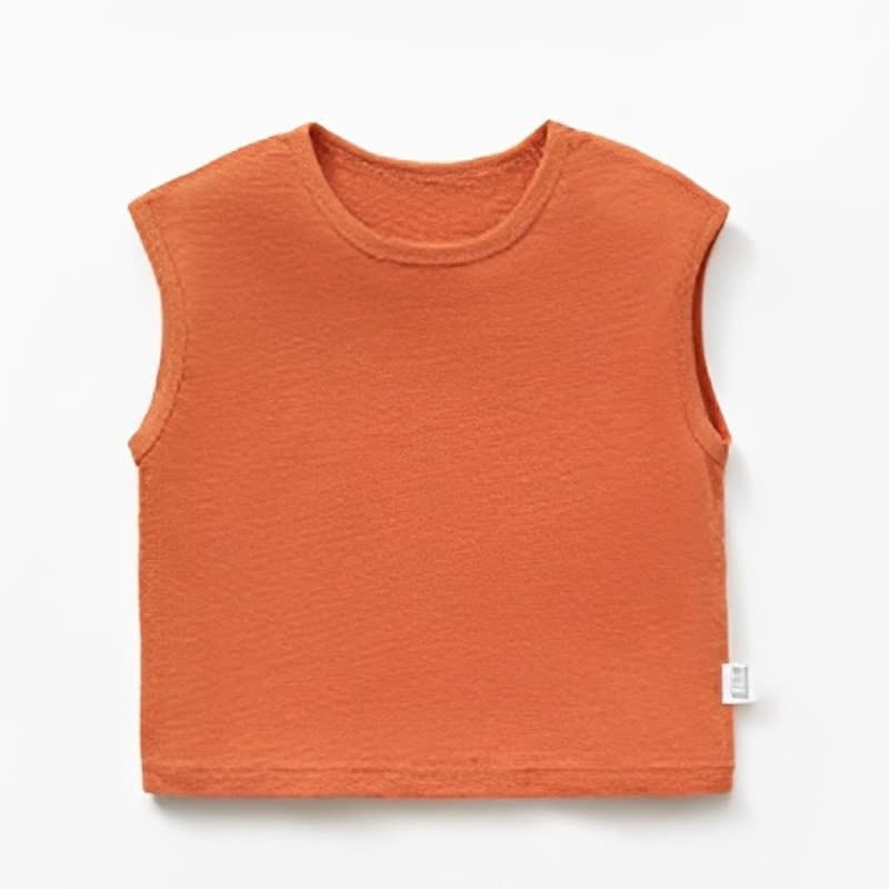 ベビー・幼児用無地クルーネックTシャツ - オレンジ - 4～5歳 - image 8