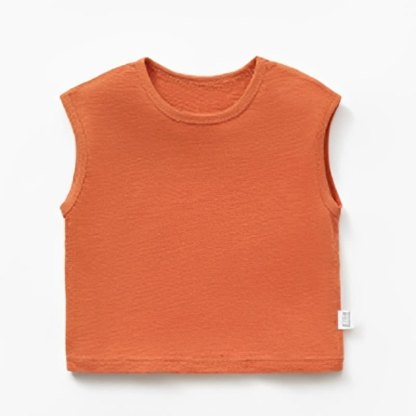 ベビー・幼児用無地クルーネックTシャツ - オレンジ - 4～5歳 - image 8