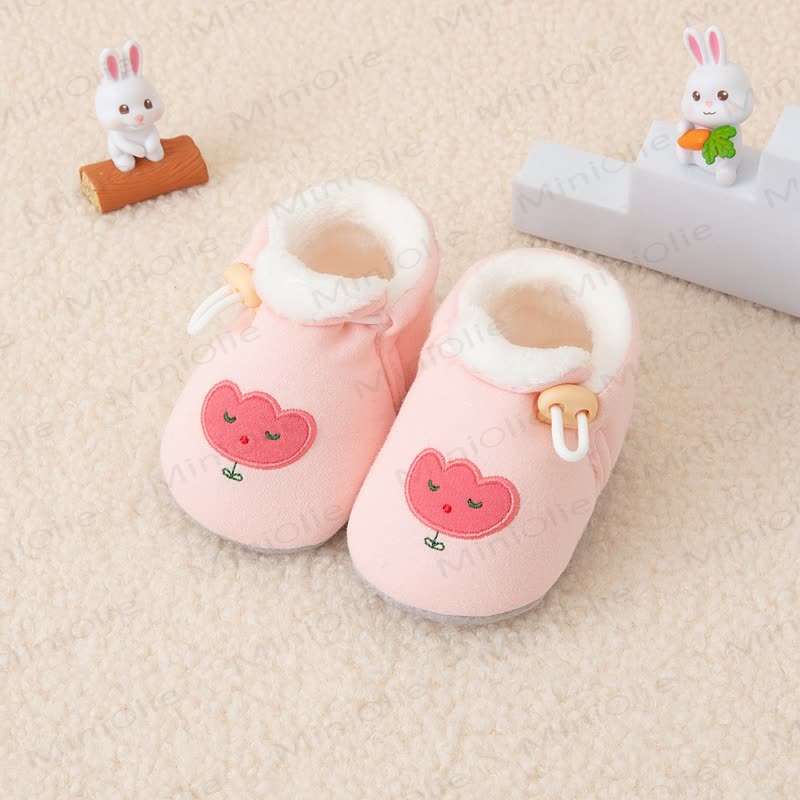 ベビー スネイル/フラワー ファーストウォーキングシューズ - ピンク - 6～12ヶ月 - image 10