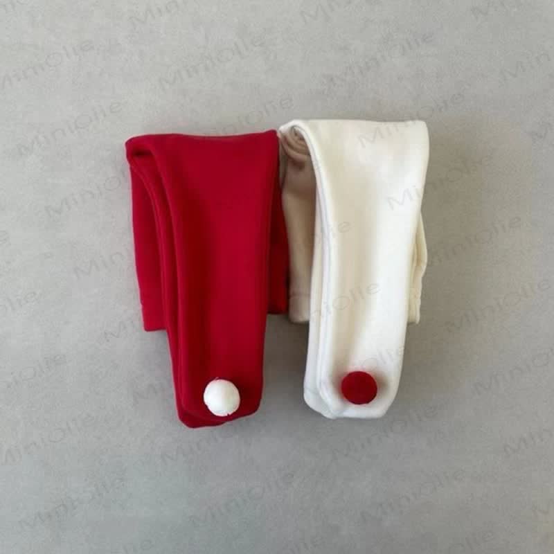 ベビークリスマスカラーの素敵なタイツ - image 2
