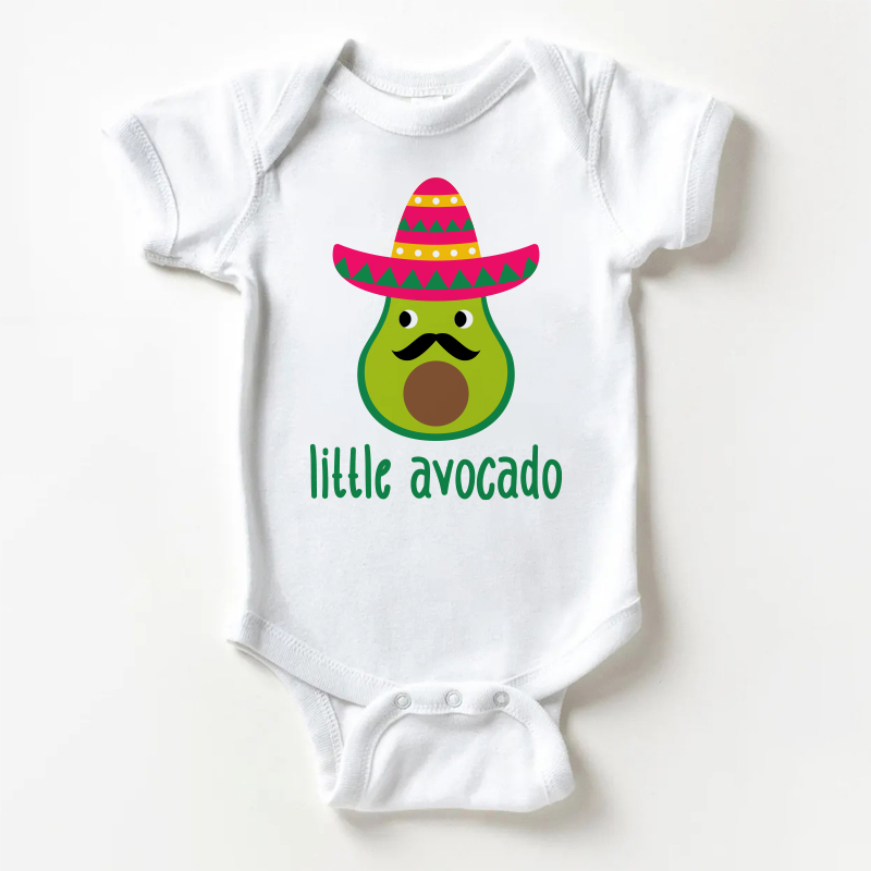 LITTLE AVOCADOベビーホワイトボディスーツ - 白 - 18～24ヶ月 - image 1