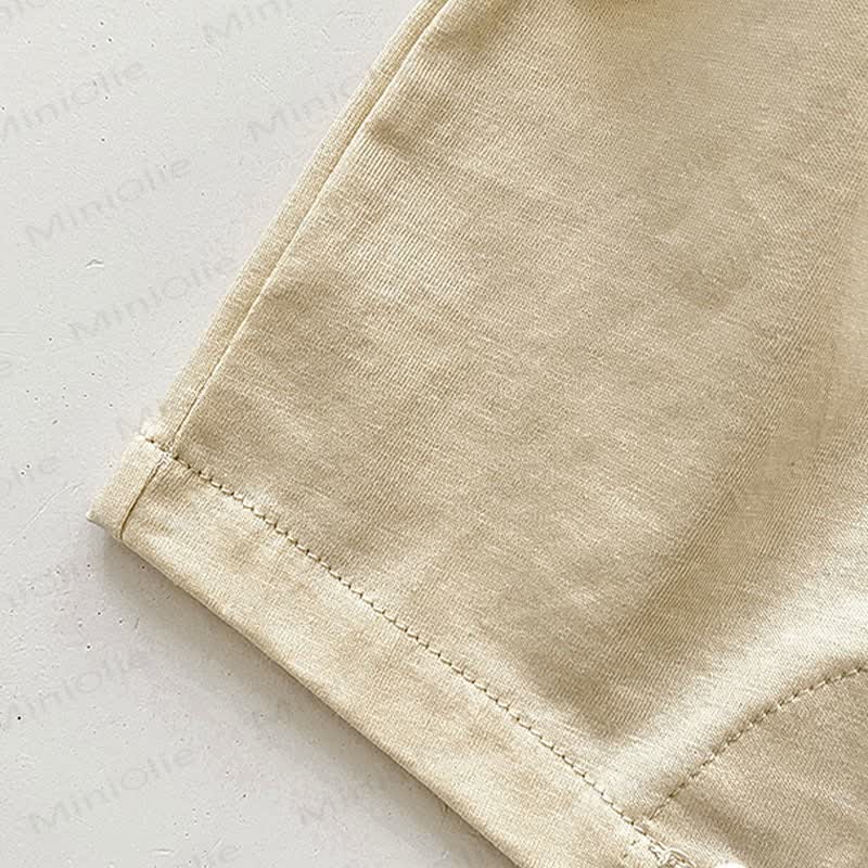 ベビー用コットンベア柄ロンパース - image 6