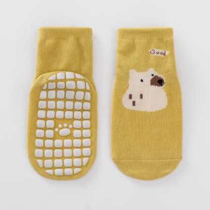 ベビー幼児用動物ダックフロアソックス - 黄色 - 3～5歳 - image 6