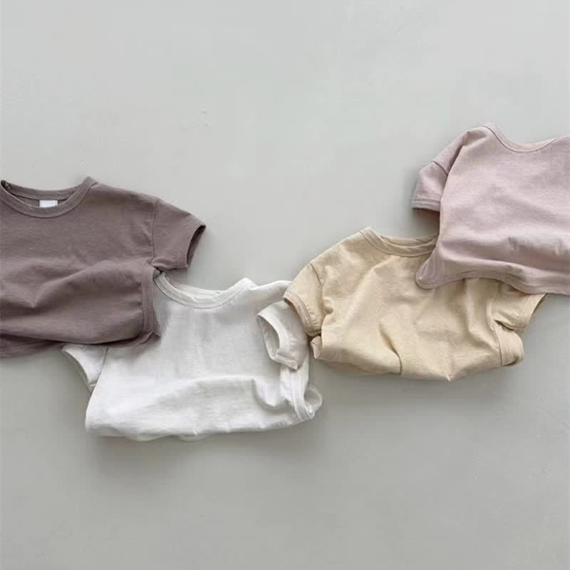ベビーコンフォート無地シンプルTシャツ - image 2