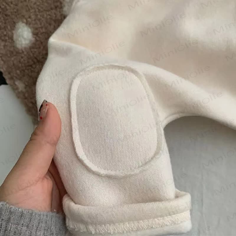 ベビー無地フリースジョガーパンツ - image 7