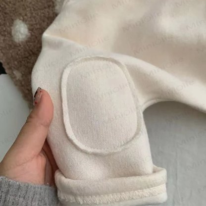 ベビー無地フリースジョガーパンツ - image 7