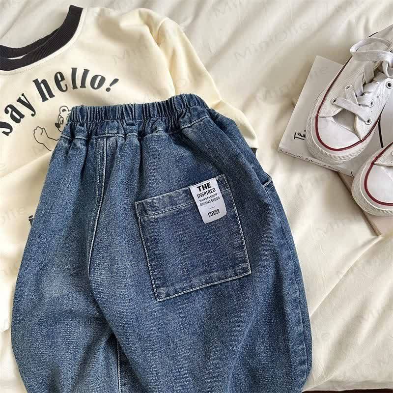 キッズボーイズルーズハーレムジーンズパンツ - image 14