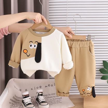 ベビー幼児男の子用恐竜/犬2点セット - カーキ - 5～7歳 - image 4