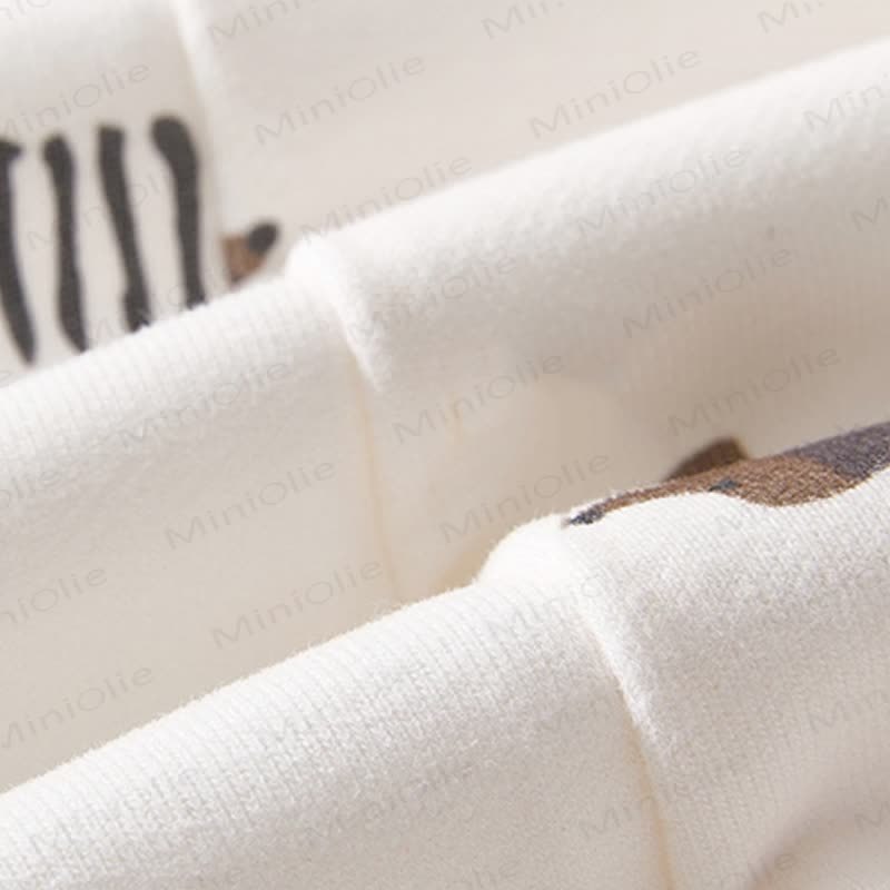 ベビー恐竜ダックスフントムーンフード付きロンパース - image 6