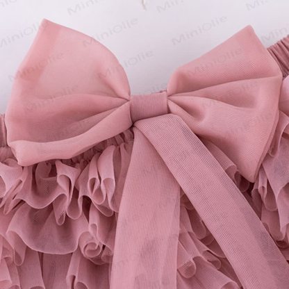 幼児用女の子用リボンチュールバブルDress - image 7