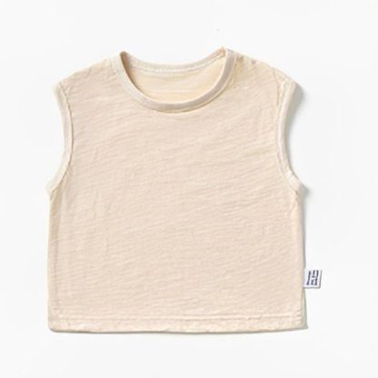 ベビー・幼児用無地クルーネックTシャツ - ベージュ - 4～5歳 - image 7