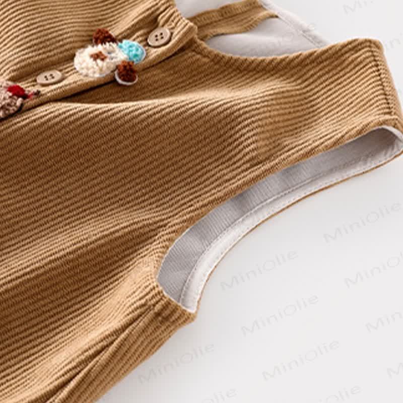 ベビーアニマルパッチコーデュロイオーバーオール - image 7