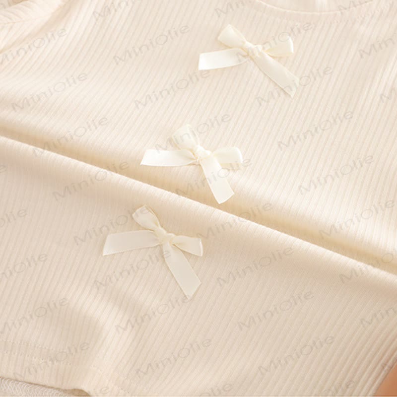 ベビー 幼児 女の子 リボン レインボー ニット セーター 3点セット - image 15