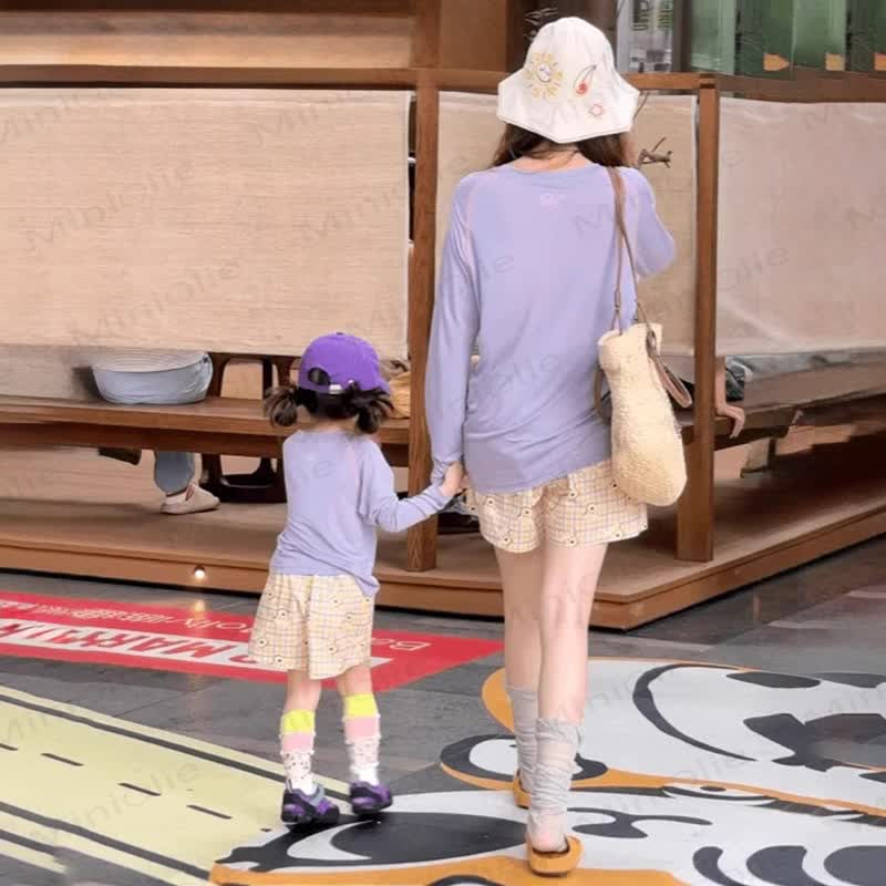 幼児・子供・女の子用 動物柄ショートパンツ - 青 - 14-15T - image 4