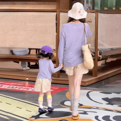 幼児・子供・女の子用 動物柄ショートパンツ - 青 - 14-15T - image 4