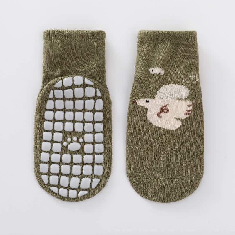 ベビー幼児用動物ダックフロアソックス - 緑 - 3～5歳 - image 15