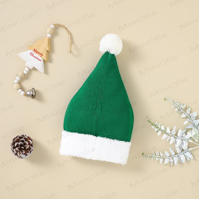 ベビークリスマスポンポンビーニー - 緑 - 2～3歳 - image 7
