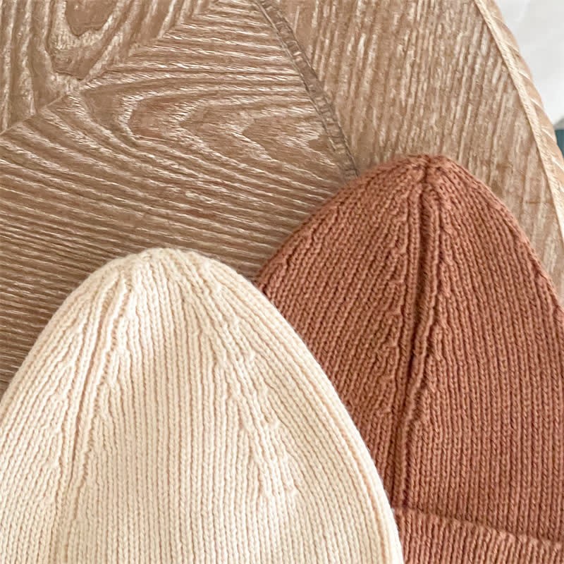 ベビー刺繍スマイルフェイスビーニー - image 8