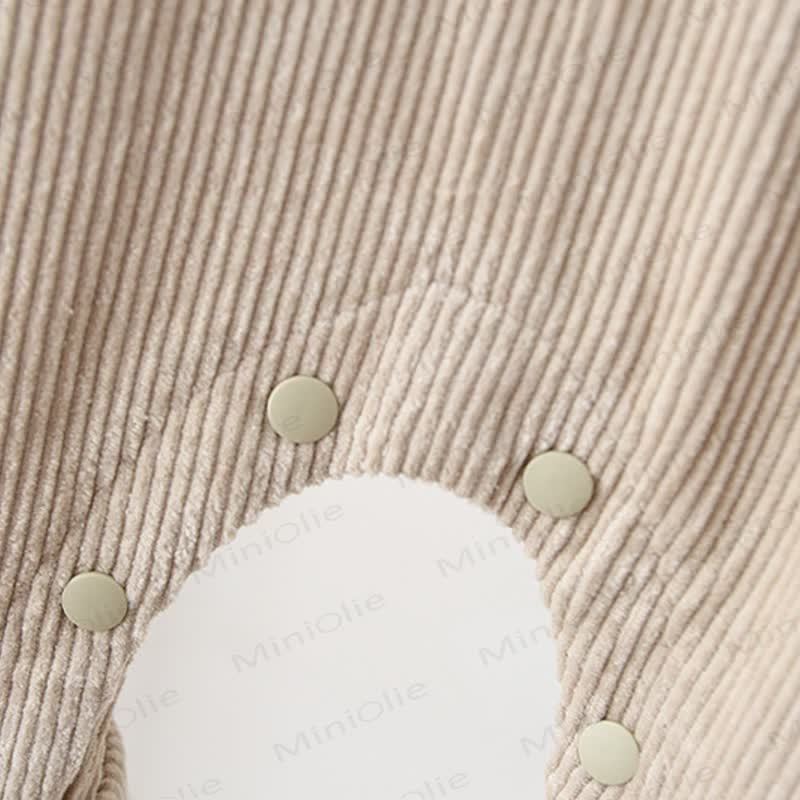 ベビー幼児用動物柄コーデュロイフリース裏地オーバーオール - image 13