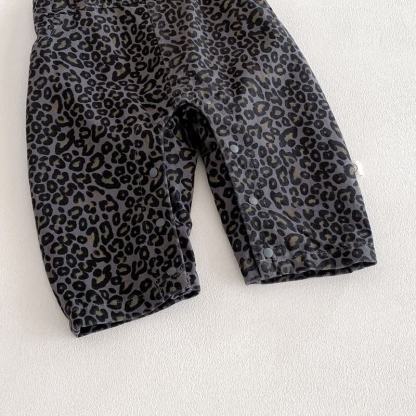 ベビーヒョウ柄オーバーオール＆グレートップス - image 7