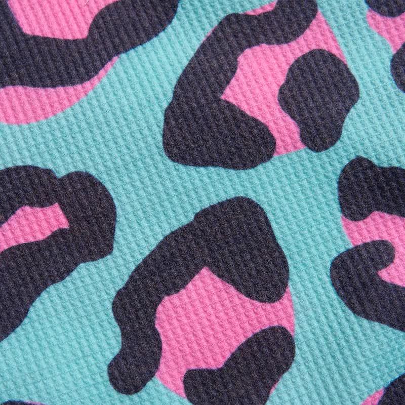 ベビーレオパード柄ワッフル2点セット - image 4