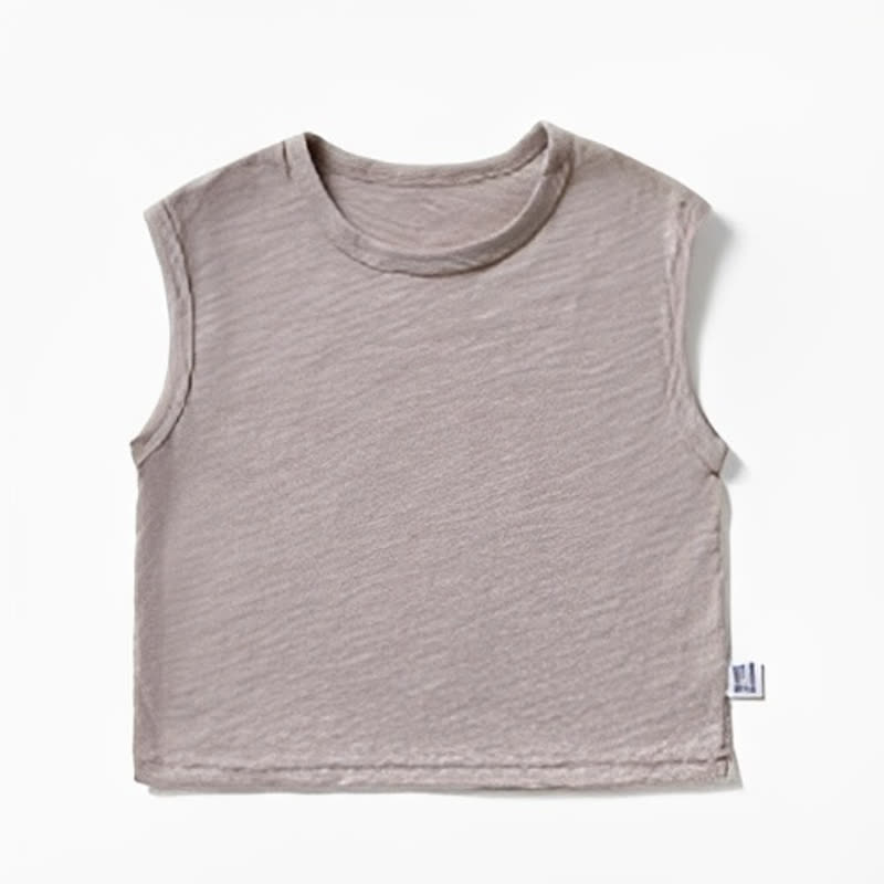 ベビー・幼児用無地クルーネックTシャツ - グレー - 4～5歳 - image 6
