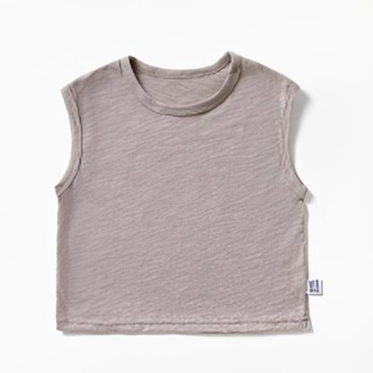ベビー・幼児用無地クルーネックTシャツ - グレー - 4～5歳 - image 6