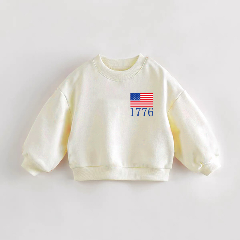 1796ベビー幼児用クリームスウェットシャツ - クリーム - 3～5歳 - image 1