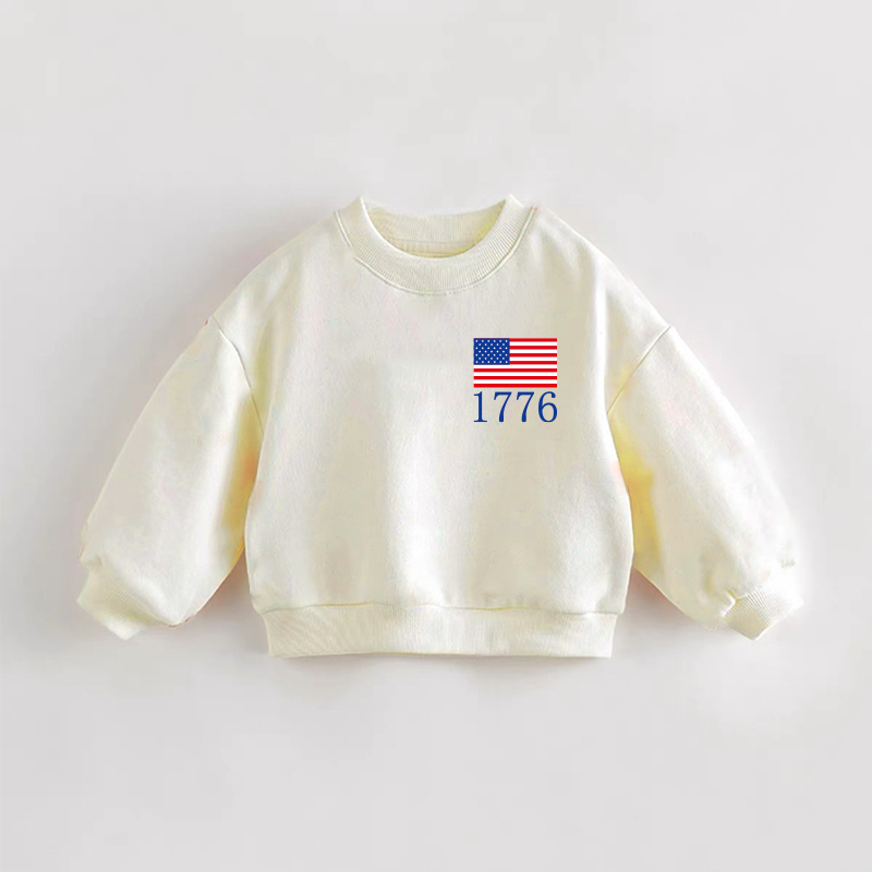 1796ベビー幼児用クリームスウェットシャツ - クリーム - 3～5歳 - image 1