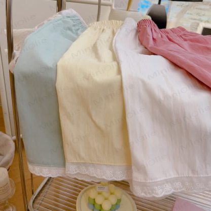 幼児用女の子レースカジュアルパンツ - image 5