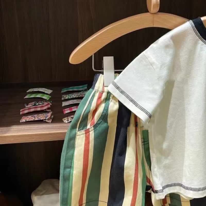 ワンダフルスペース 幼児用 2ピース ストライプセット - image 3
