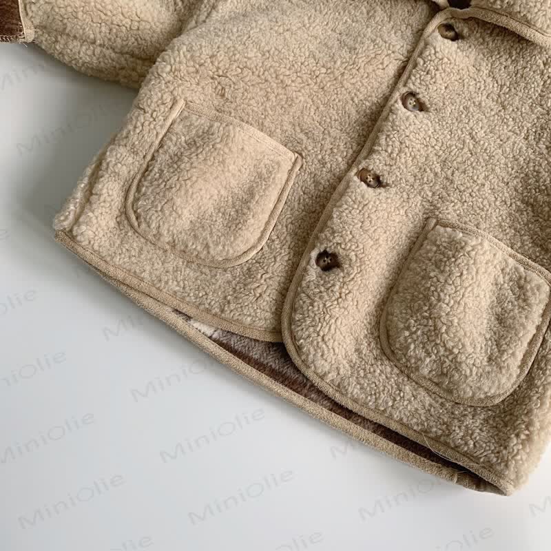 ベビー無地シェルパラペルアウター - image 6