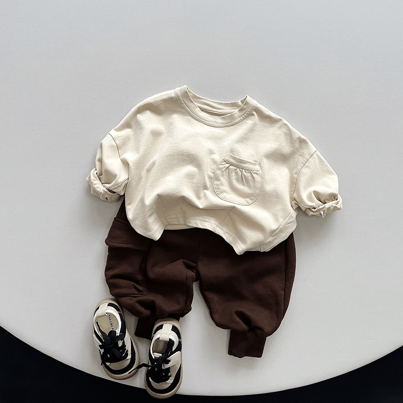 ベビー幼児用無地ルーズTシャツ - image 9