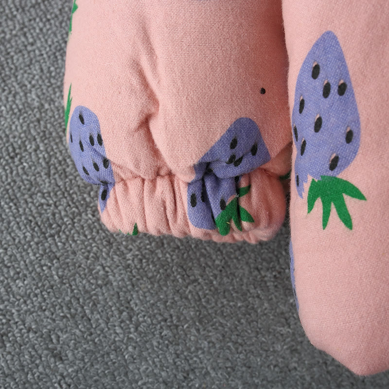 幼児用チェリーストロベリーフリース裏地コート（バッグ付き） - image 11