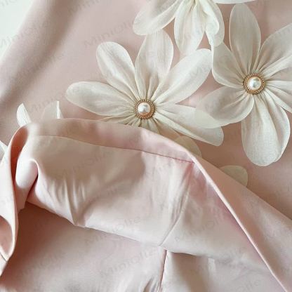 幼児用3Dフラワーノースリーブ優雅ドレス - image 15