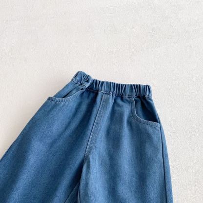 ベビー 幼児 女の子 デニム ボウ 3点セット - image 8