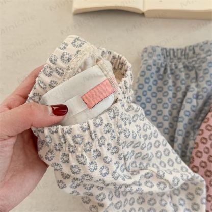 ベビー幼児女の子用フラワーレギンス - image 8