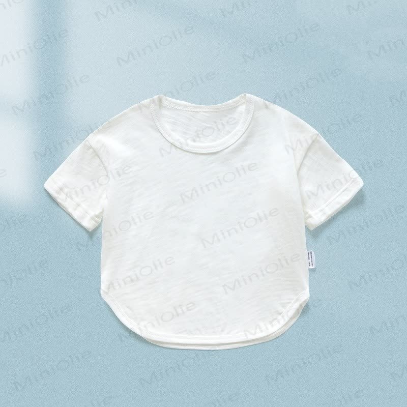 ベビー・幼児用無地サマーTシャツ - 白 - 4～5歳 - image 7