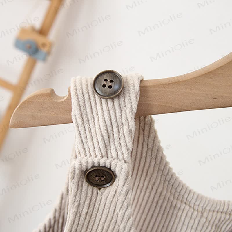 ベビー幼児用犬用耳紐フリース裏地オーバーオール - image 7