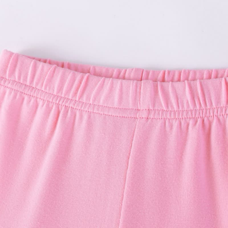 幼児用女の子ケーキアップリケ付きスウェットシャツとパンツの2点セット - image 7