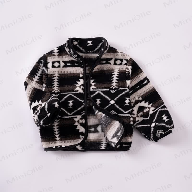 ベビー幼児用トーテムポーラーフリースジャケット - 黒 - 6-7Y - image 14