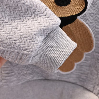 男の子用 シンプルベア スウェットスーツ 2ピースセット - image 6