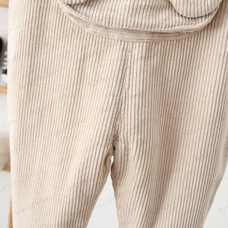 ベビー幼児用犬用耳紐フリース裏地オーバーオール - image 10