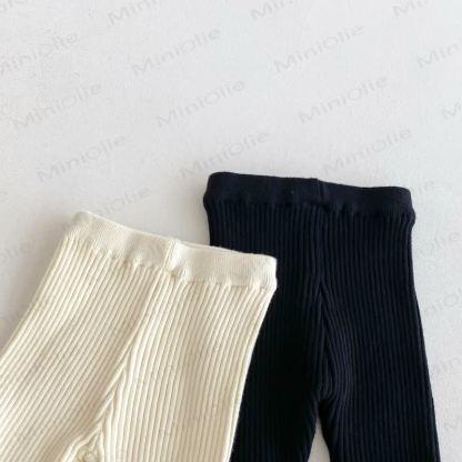 ベビーガールズニットドットレギンス - image 7