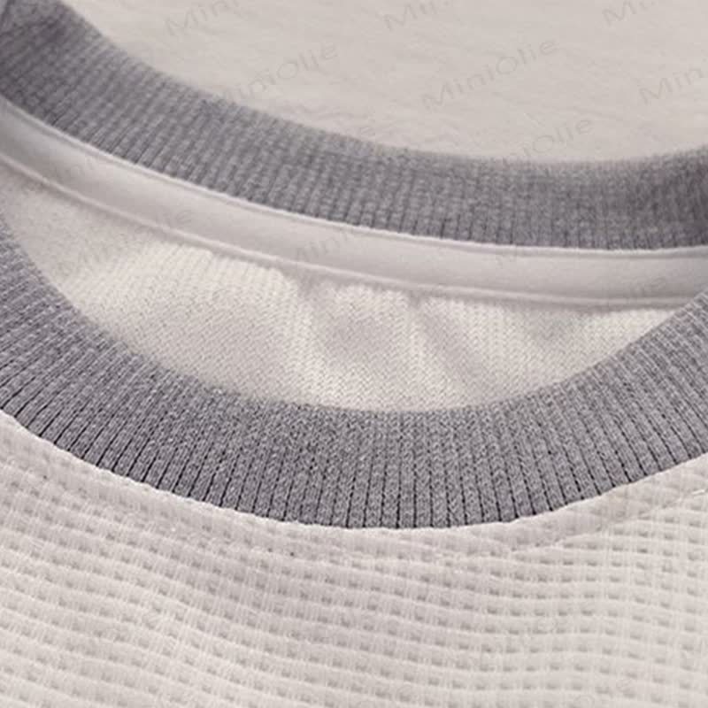 ベビー・幼児用ワッフルニットラウンジTシャツ＆ショートパンツ2点セット - image 6