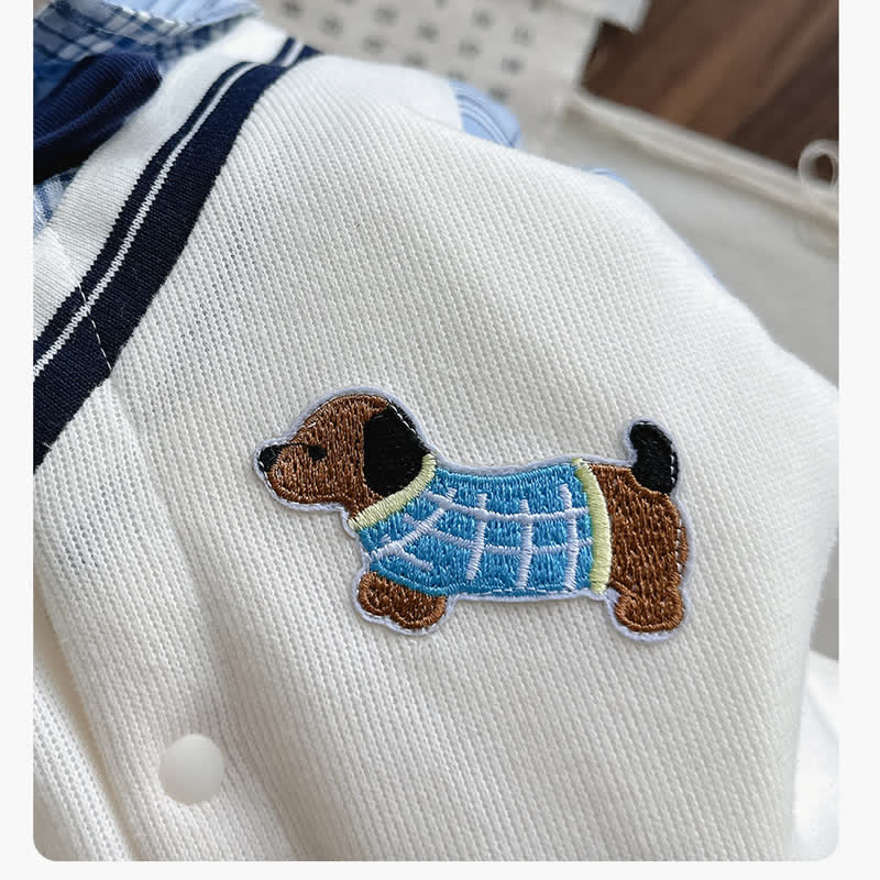 ベビージェントルマン パピーパッチロンパー - image 18