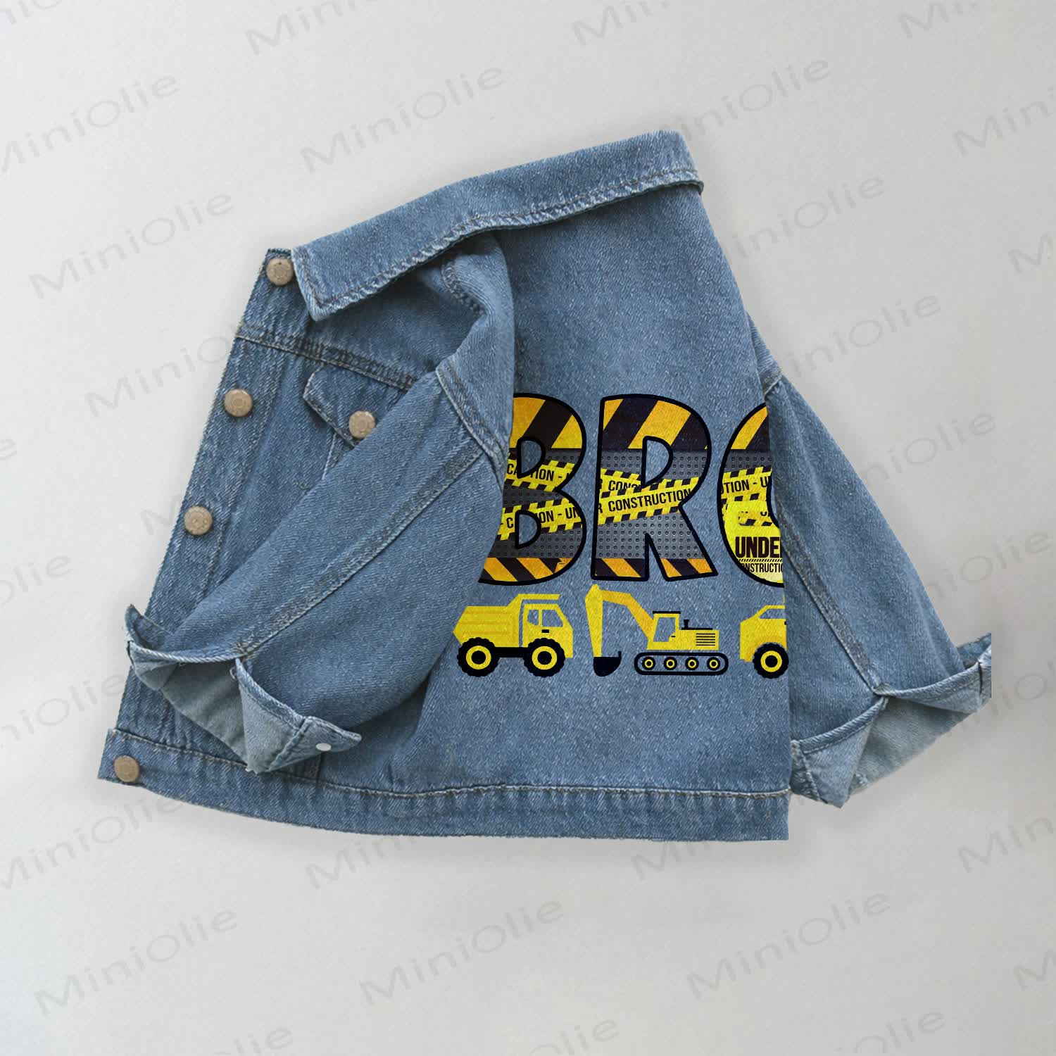 BRO幼児用デニムジャケット - 青 - 10-11歳 - image 1