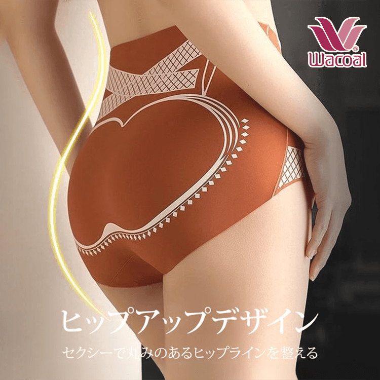 【Wacoal】伸縮性が良いウエストで、締め付けなくて、丸まらない、5色展開、可愛くて快適!