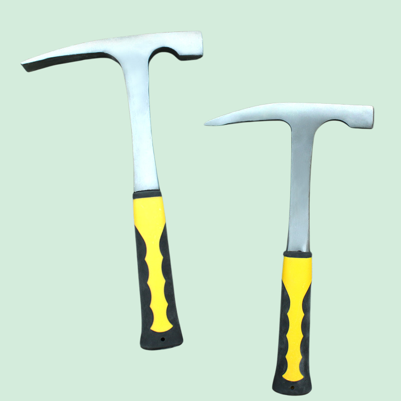 지질 망치 전문 지질 탐사 도구 뾰족한 머리 평평한 머리