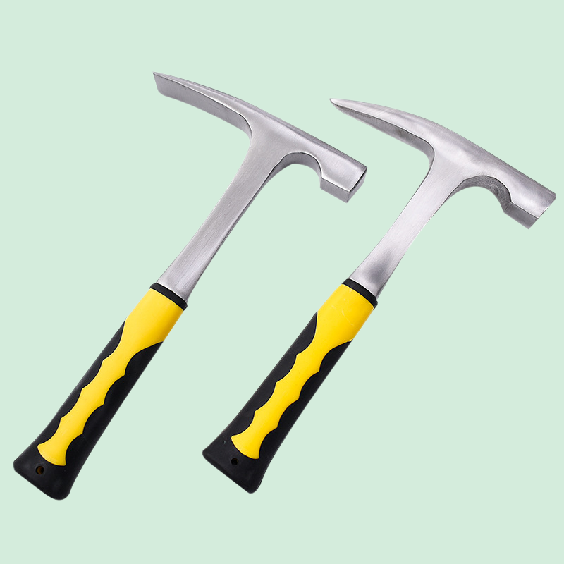 지질 망치 전문 지질 탐사 도구 뾰족한 머리 평평한 머리